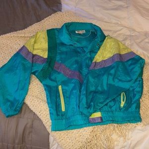 VINTAGE oversized track type jacket